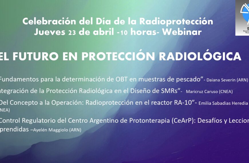 Feliz Día de la Radioprotección